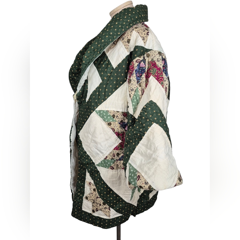 Vintage Patchwork Quilted Jacket - image 3
